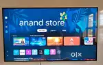 43 inch smart android frameless led tv with 600 live channel free