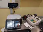 SCANGLE ELECTRONIC WEIGHING SCALE AND ACCESORIES FOR SALE