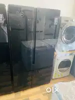 Godrej black Glass Door side by side 600 ltr refrigerator