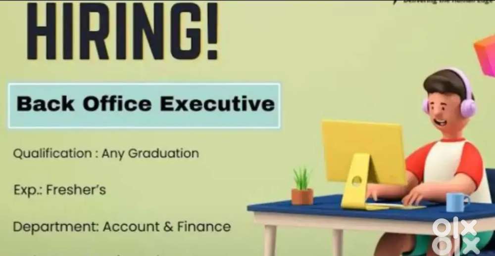 office work - staff required