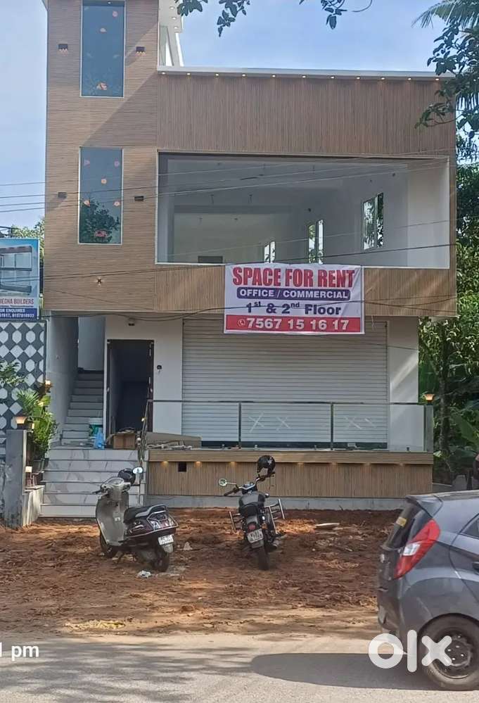 Office or commercial space  for rent  1st & 2nd  floors