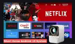 LIVE DEMO Omex Android 10.Wifi 5G BT 5.1 Electronic Focus Short Throw