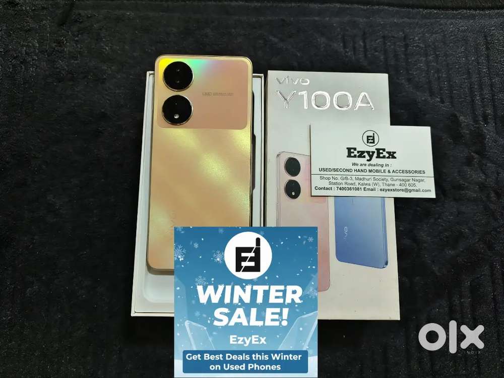 EZYEX-WINTER SALE Vivo Y100A 5G (8/128 GB) Available on Sale!