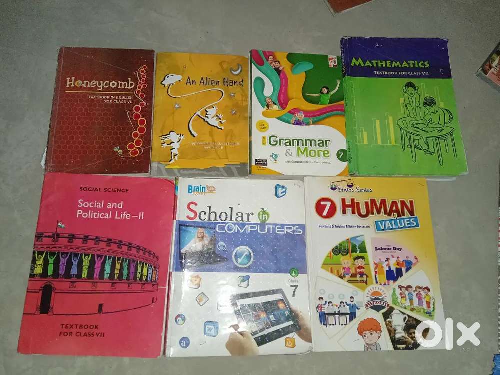 NCERT CBSE old book selling class 7