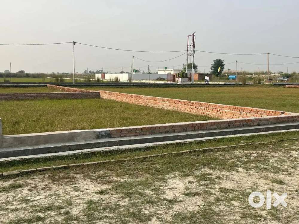 लखनऊ सुल्तानपुर रोड पर नए वर्षरजिस्ट्री फ्री बिल्कुल आबादी के पासप्लाट