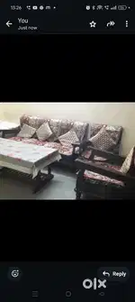 Sofa set without table