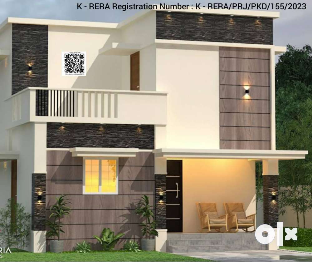 1250 SQFT - 5 CENT - 3BHK House For Sale In Palakkad Town