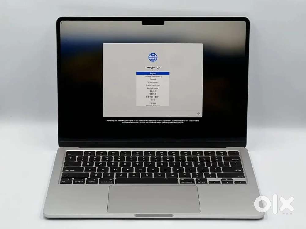 Apple MacBook Air A3113 MRXQ3LL/A 13 M3 8GB RAM 256 SSD Sonoma 14.4