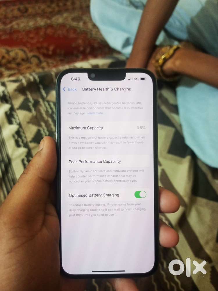 13 pro 128gb battery 98% all working new brend condition