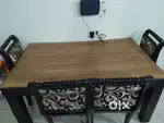 Dining table with four chair