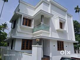 Varapuzha,3.45 cent ,4 bed new house ,65 lakhs nego