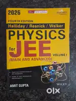 RESNICK/HALLIDAY/WALKER FOR JEE