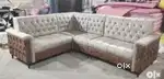 LUXURY DIAMOND MODEL L TYPE SOFA SET AVAILABLE AT ZAM ZAM FURNITURE