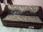 SOFA SET (BROWN)