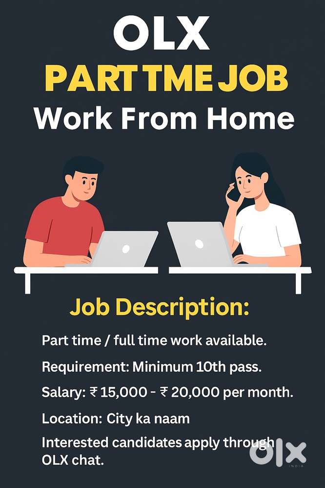 Part Time Job - Work From Home - 10th Pass Apply