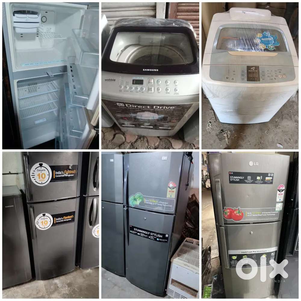 [ 8000/- double door fridge [ warranty available ] delivery available