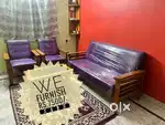 Brand new wooden sofa set 5 seater for Just Rs.7,000/-