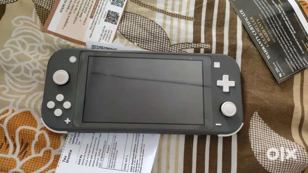 Nintendo Switch Lite Grey Back New condition