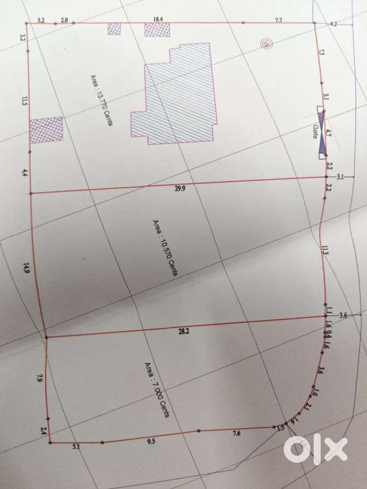 32 Cent land Near Aster Medicity for sales