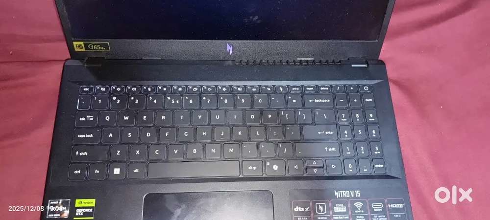 Acer nitro V AMD ryzen 5 hexa core 6600H rtr 305016gb/6Gb graphic