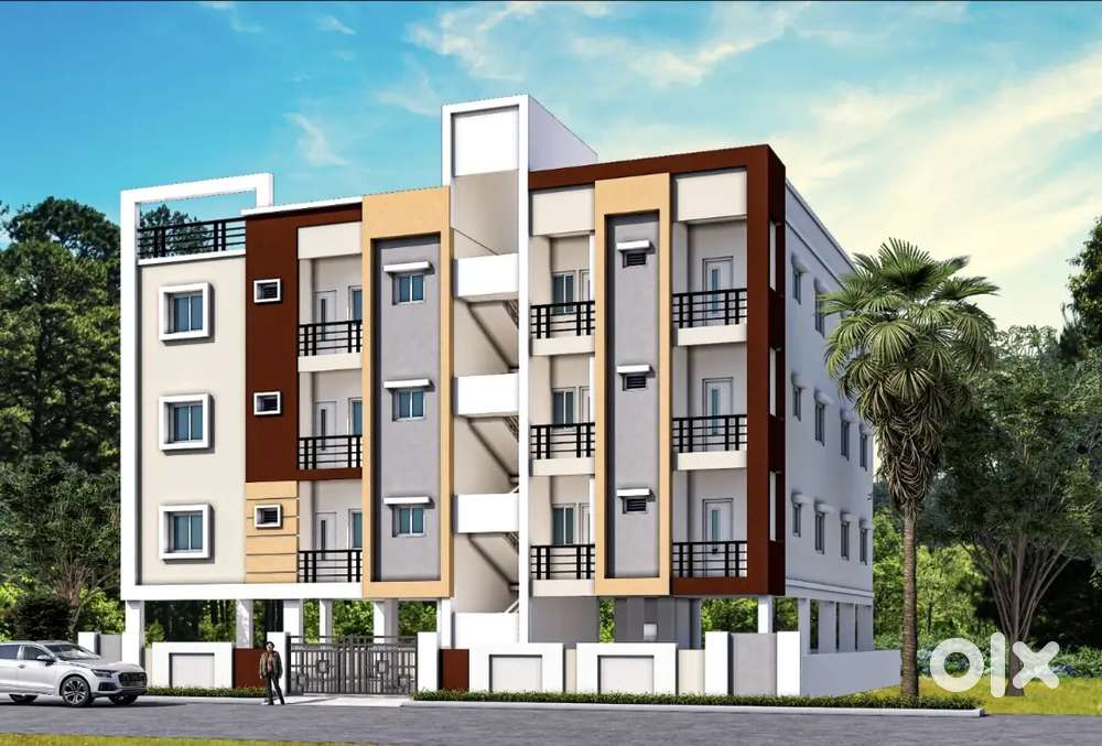 2BHK flat with full ventilation
