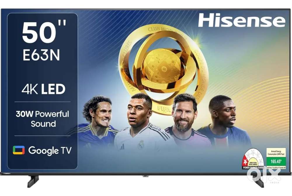 50 inch TV Hisense brand 4K brand new pack