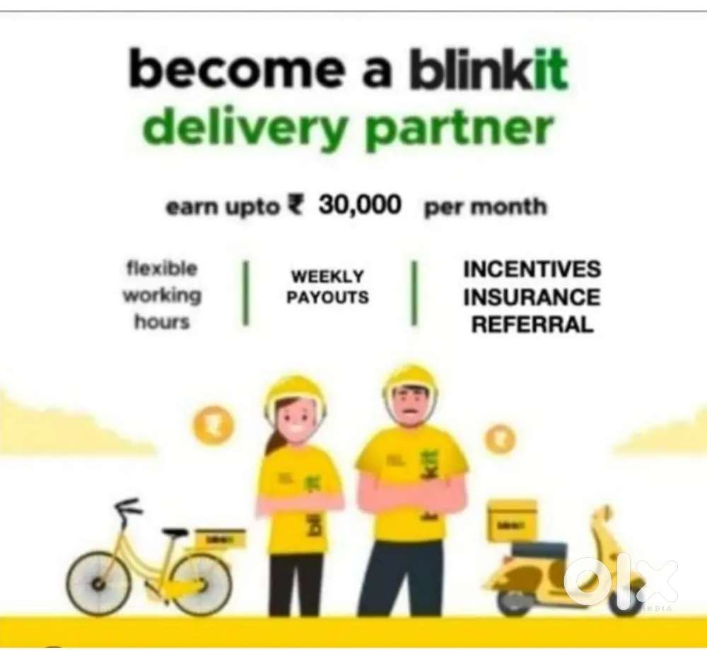 BLINKIT DELIVERY JOB JAMSHEDPUR