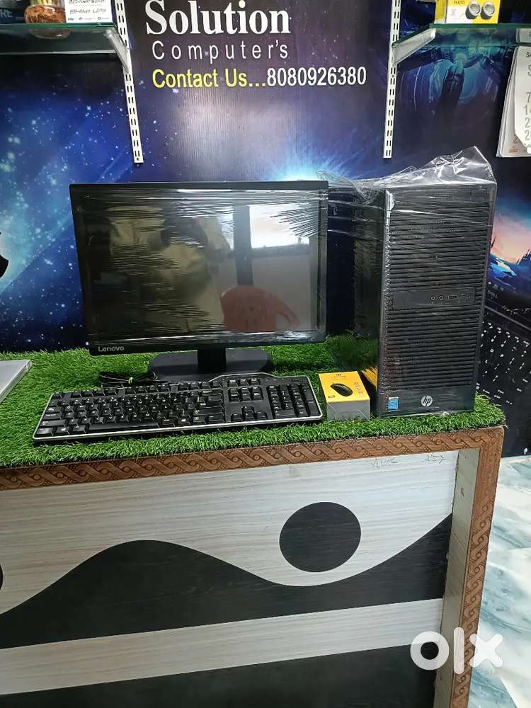 Computer setup i3 4th Gen 8GB 512gb 1year service warranty