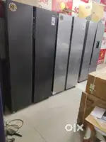 Haier refrigerator side by side 602ltr black company warranty