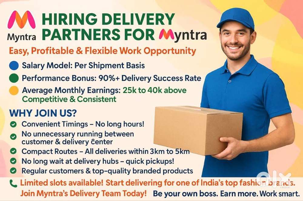 WE ARE HIRING DELIVERY BOYS
