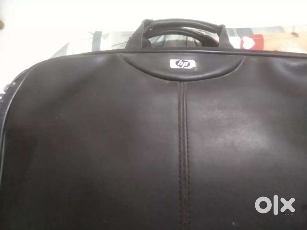 HP leather bag for laptop orignal