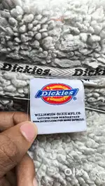Dickies grey hooded zipper