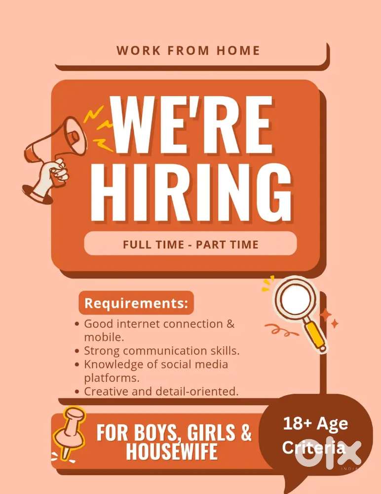 Work From Home Opportunity