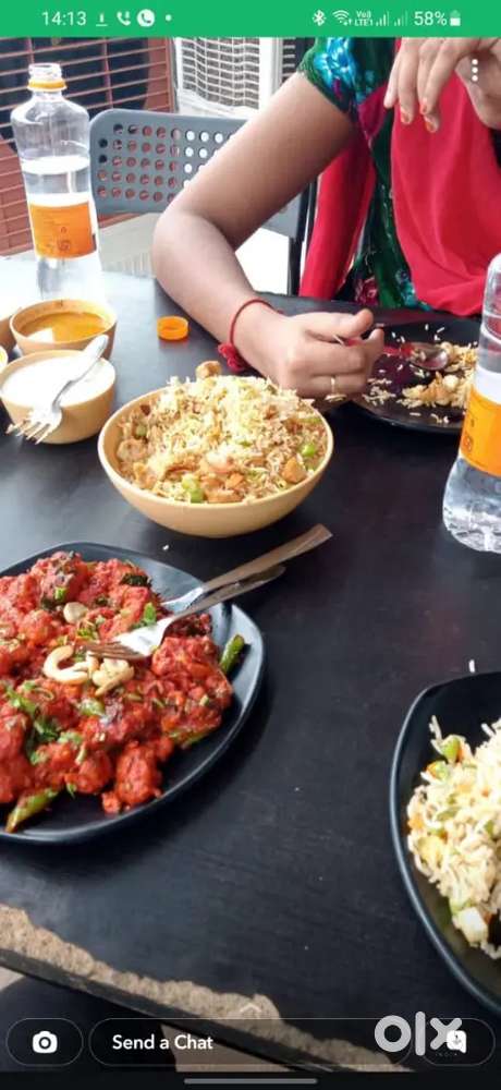 Fast food briyani master