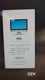 apple imac computer with keyboard and mouse