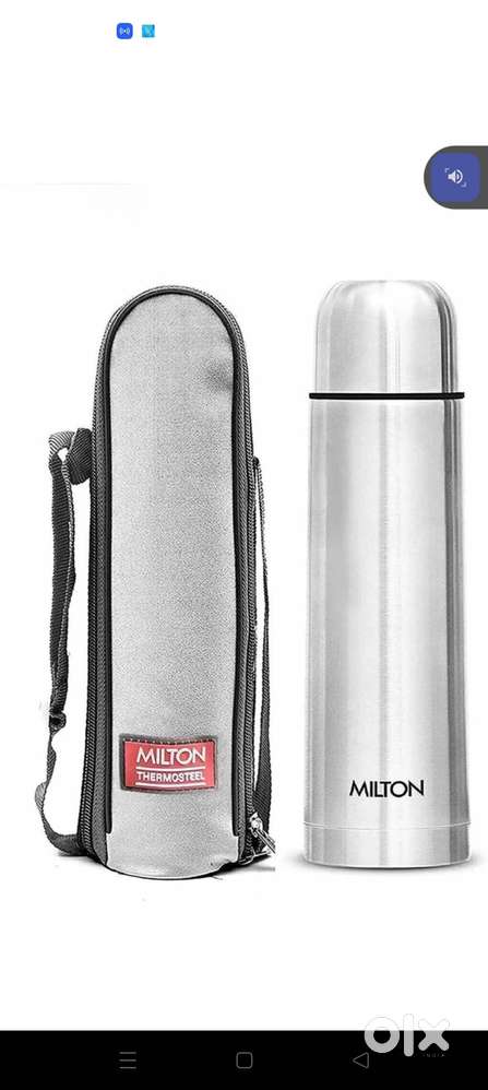 500 ml Steel Flask (Pack of 1, Silver)