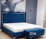 A doubles bed 6 by 6