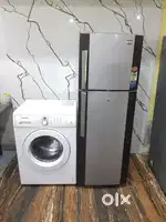 Samsung washing machine & lg double door refrigerator available*11*