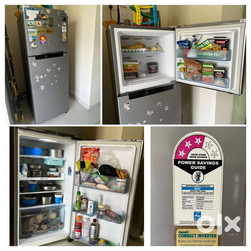 Samsung 253L Frost Free Double Door fridge for sale.
