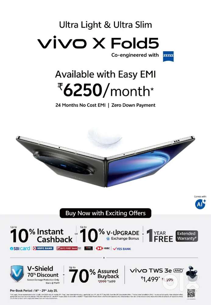 VIVO X FOLD 5 EXCHANGE OFFER