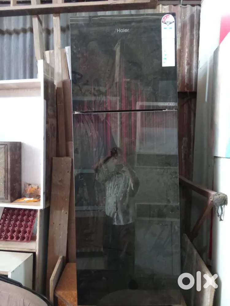 Haier double door fridge