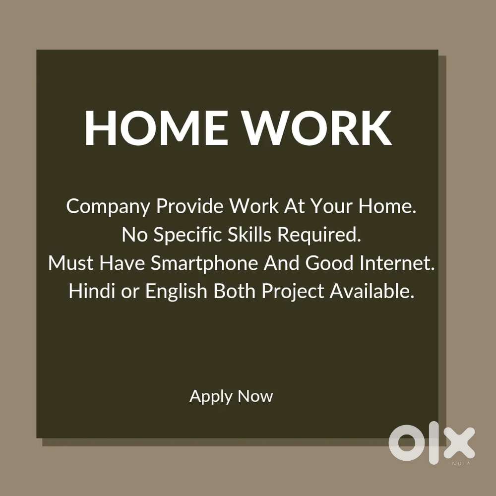 Work from home/we need serious people.