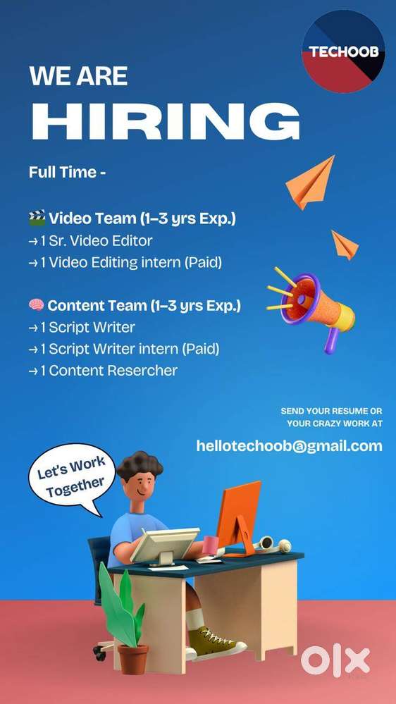 Junior Script Writer
