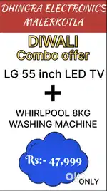 Lg 55 inch led tv @Dhingra Electronics Malerkotla