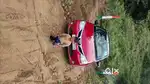 Army person car