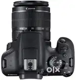 Canon 1500d dslr with bag and 128gb ssd with 2 original battries