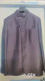 prince coat side open band coller