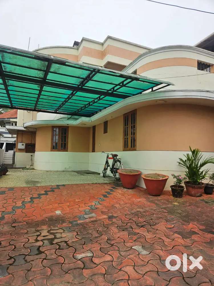 Main road facing Commercial cum residential house for rent at Jagathy