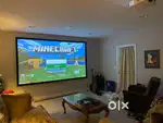 RD5 3D 4K projector wifi smart youtube live tv usb hdmi 155 inch size