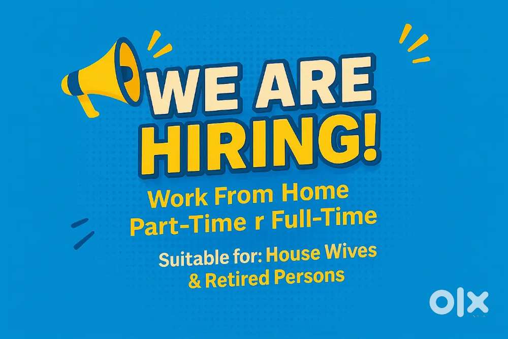 Work from home / Part time / Full time Job